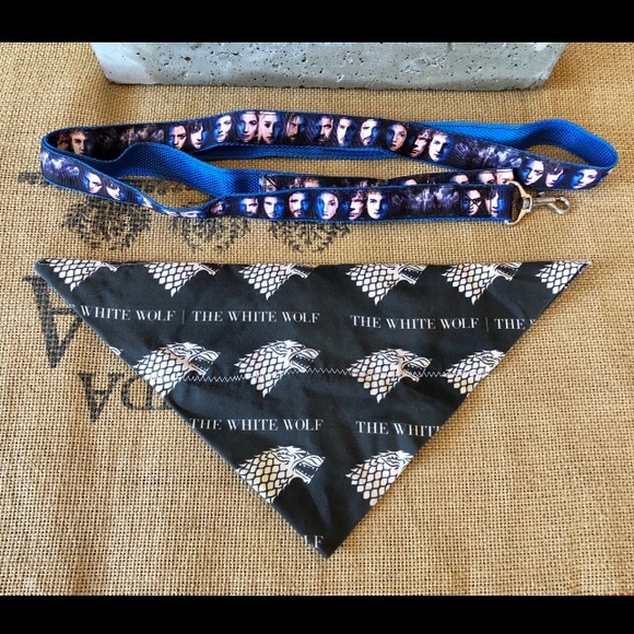 house stark dog bandana